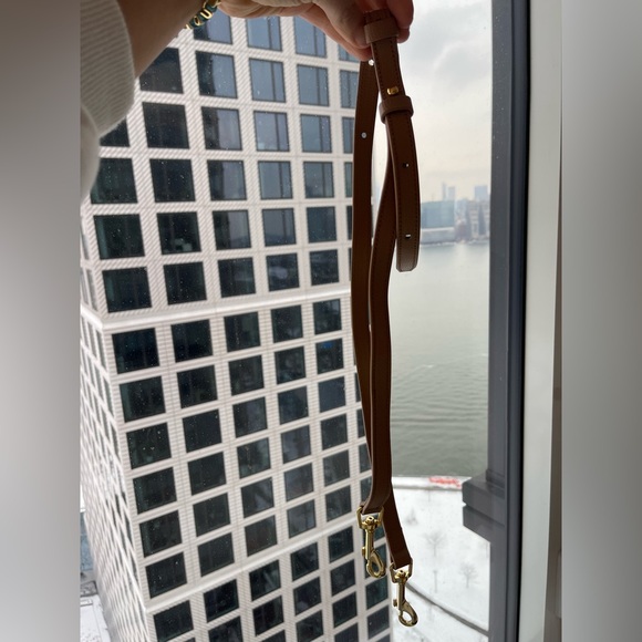 YUZEFI leather Pepper Bag in Cappuccino Bianco, 2 handles - LIKE NEW - Picture 14 of 16